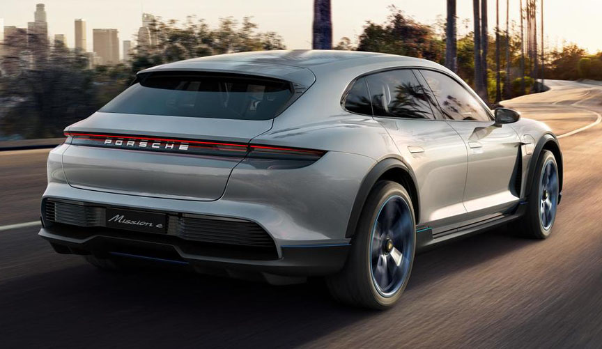 Porsche Mission E Cross Turismo concept