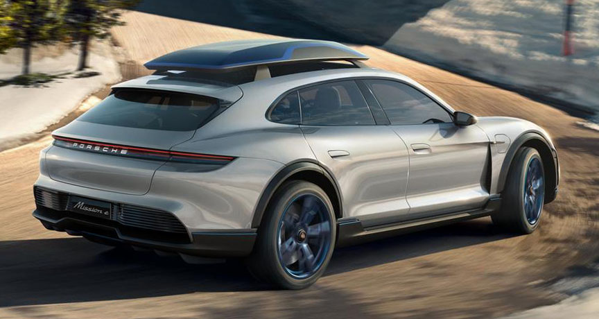 Porsche Mission E Cross Turismo concept