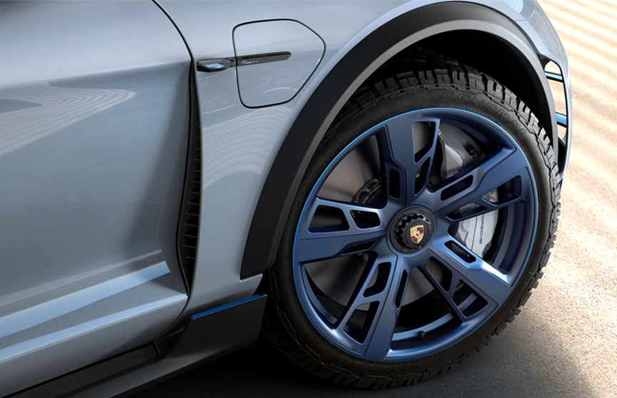 Porsche Mission E Cross Turismo concept