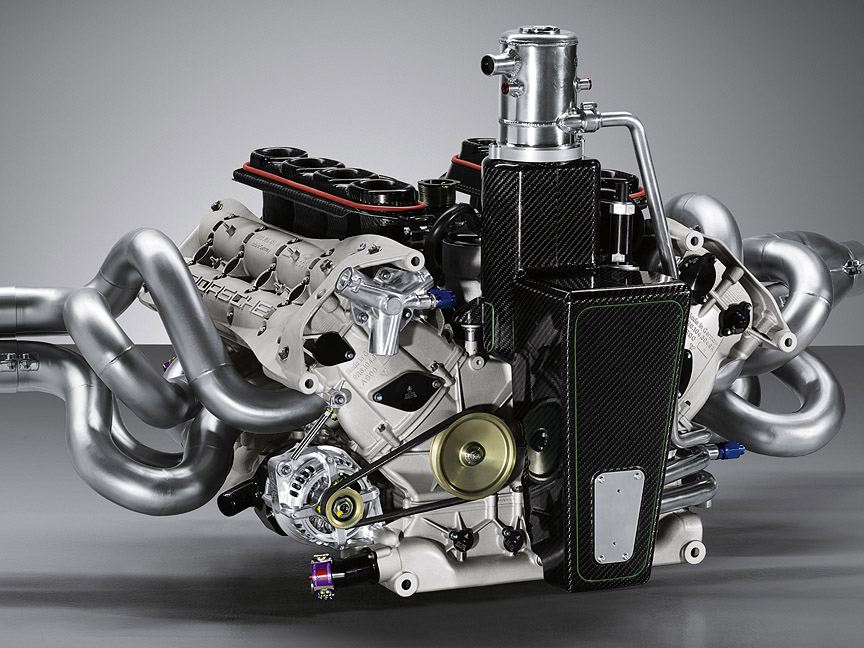 Porsche 9R6 engine type is MR6