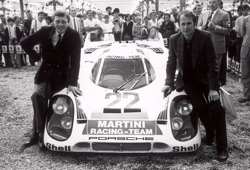 1971 Le Mans wnners Gijs van Lennep and Helmut Marko 