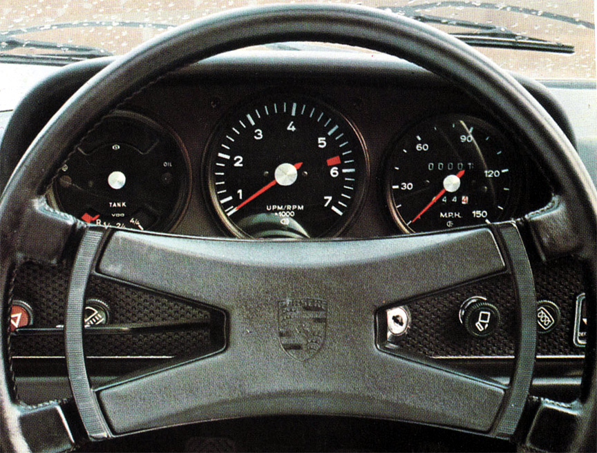 1975 Porsche 914 dash