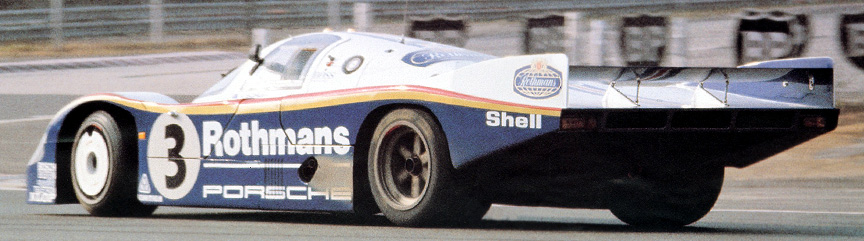 1983 Le Mans winner: 956-003 #3 Vern Schuppan/Al Holbert/Hurley Haywood