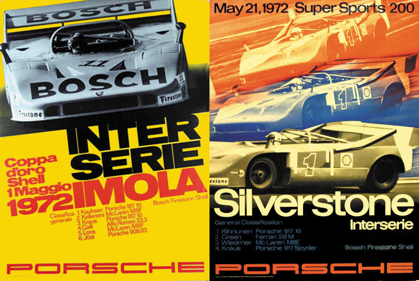 The two victories of the early 1972 non-turbo 917/10