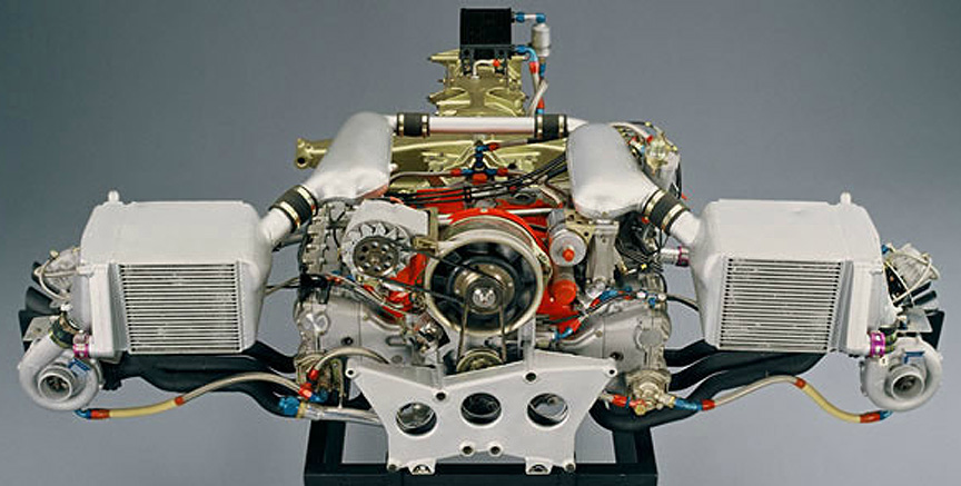 2.65-litre twin-turbo flat-6. 