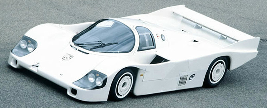 White Porsche 956