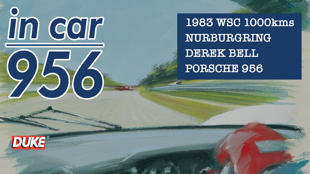 In-Car Porsche 956 | Derek Bell | Nurburgring 1000kms 1983