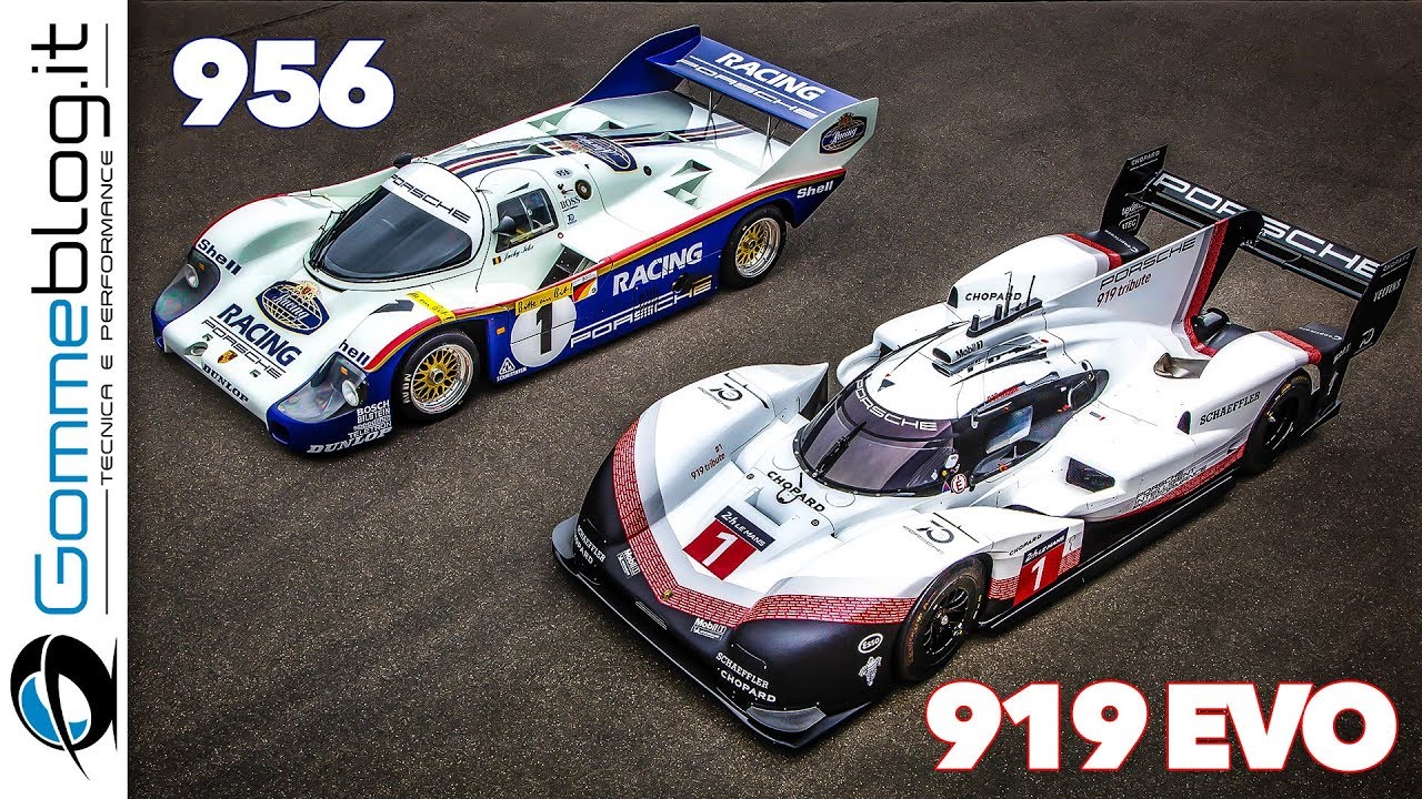 Porsche 919 EVO vs 956 - EXPLAINED Performance + OnBoard Full Lap