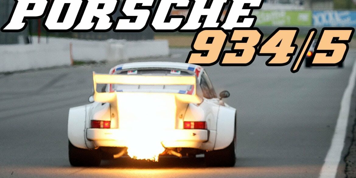 Porsche 934-5 - The biggest flames I've ever seen.