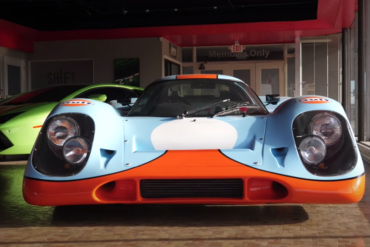 Street driving a Porsche 917