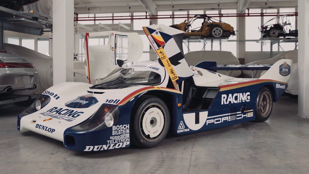 The legendary Porsche 956