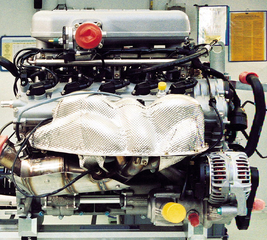 Carrera GT Engine Factory