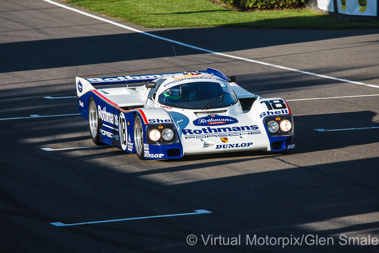 #18 works Rothmans Porsche 962C (chassis #008) driven by Jochen Mass, Bob Wollek and Vern Schuppan in the 1987 Le Mans 24 Hours