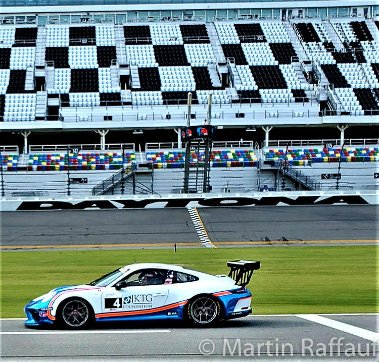 2015 991 GT3 cup car of Ted Giovanis and Hugh Plumb