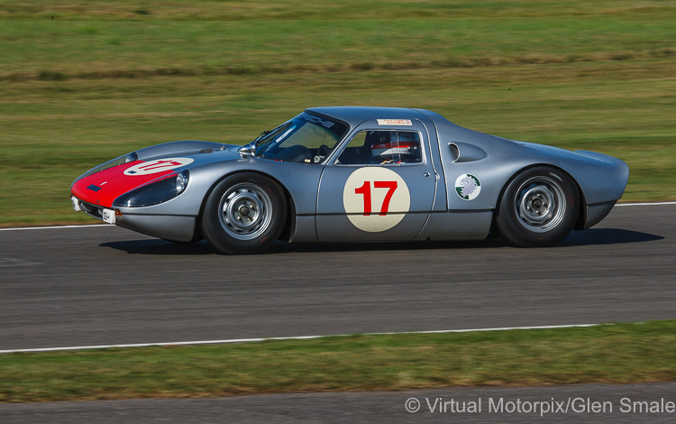 1964 Porsche 904 Carrera GTS 6-cylinder driven by David Clark/Derek Bell in the RAC TT Celebration