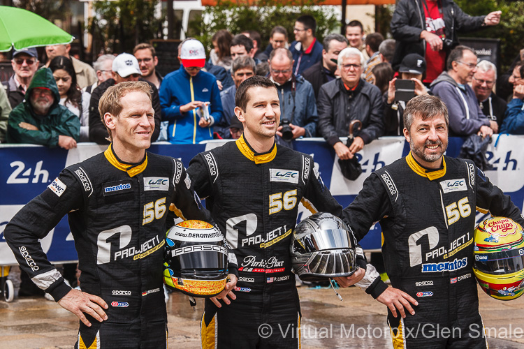 Jörg Bergmeister, Patrick Lindsey and Egidio Perfetti Jörg Bergmeister, Patrick Lindsey and Egidio Perfetti