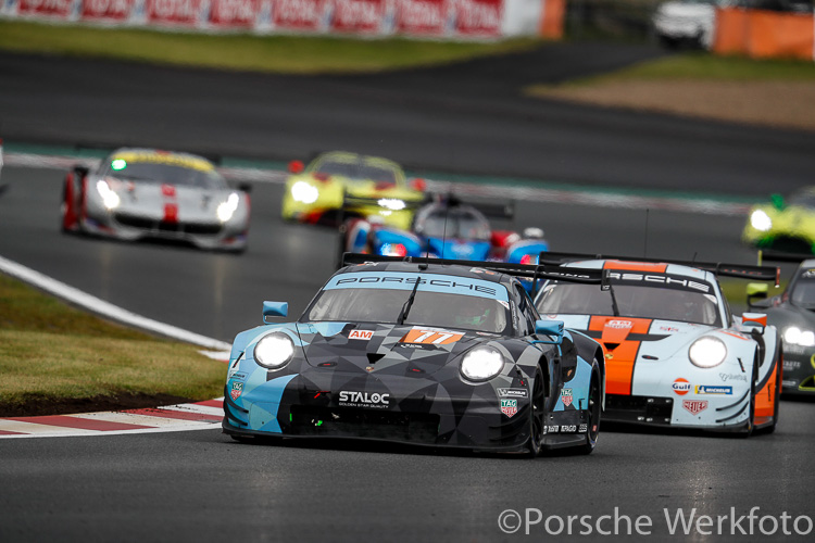 #77 Dempsey-Proton Racing Porsche 911 RSR was driven by Julien Andlauer, Matt Campbell and Christian Ried