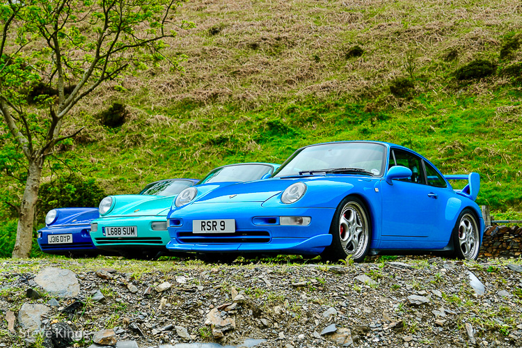 The 911 Carrera RS 3.8 embarks on the first tour of the Isle of Man with the PCGB