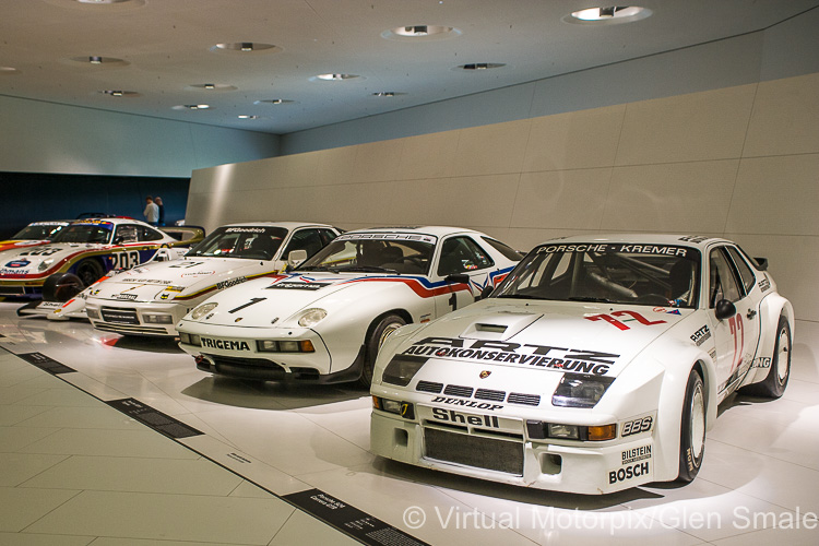 Dedicated exhibition showing Porsche’s racing heritage