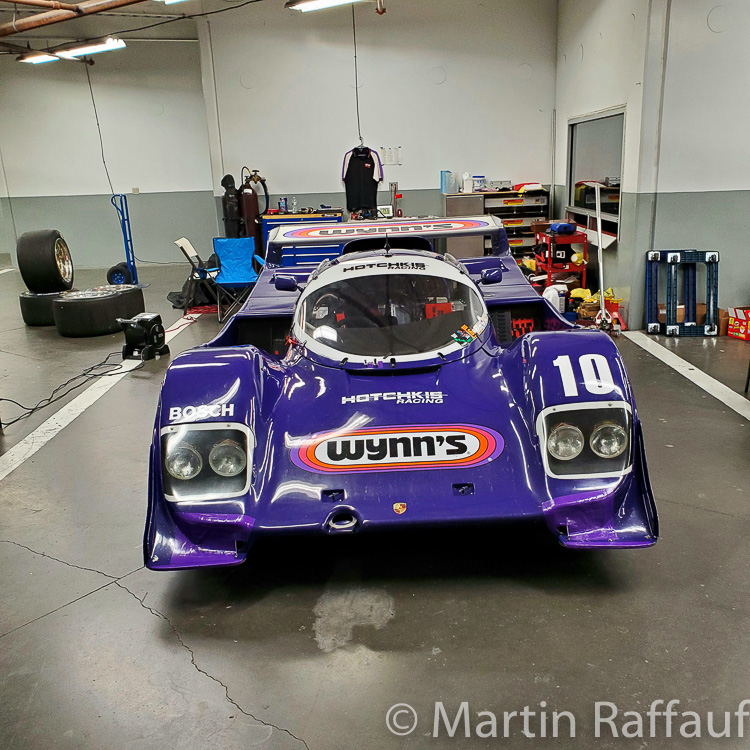 Porsche #962-F01, a Fabcar replacement chassis built by Hotchkiss Racing