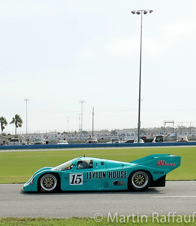 The winner of Group C was Angus Russell in 962-114, an ex-Kremer car