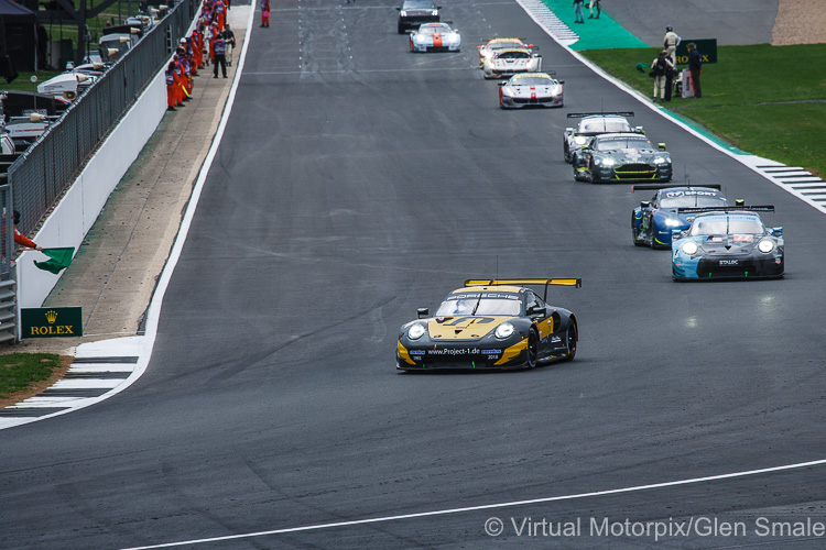 The #56 Team Project 1 Porsche 911 RSR LMGTE Am driven by Jörg Bergmeister, Patrick Lindsey and Egidio Perfetti The #56 Team Project 1 Porsche 911 RSR LMGTE Am driven by Jörg Bergmeister, Patrick Lindsey and Egidio Perfetti