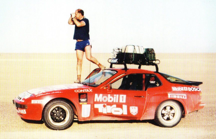 1981 endurance test of the 2.5-litre 944 engine