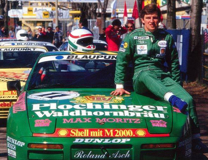 Roland Asch with his 1987 944 Turbo Cup
