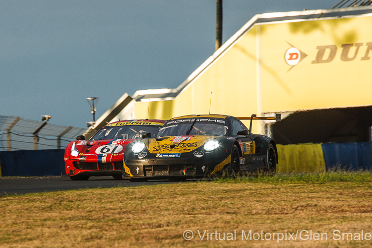 The #89 Team Project 1 Porsche 911 RSR was driven by Steve Brooks, Andreas Laskaratos and Julien Piguet The #89 Team Project 1 Porsche 911 RSR was driven by Steve Brooks, Andreas Laskaratos and Julien Piguet