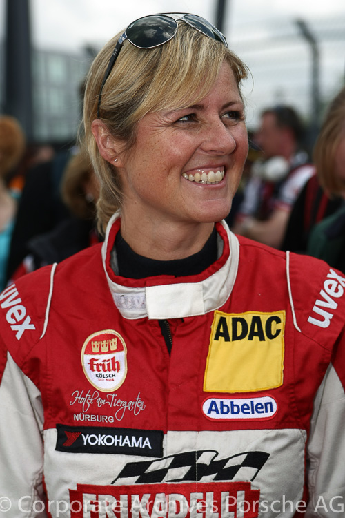 Sabine Schmitz at the Nürburgring 24 Hours
