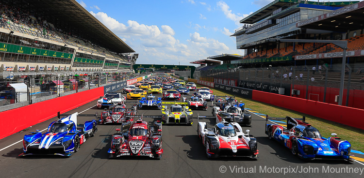 Le Mans Test day grid line-up, 2 June 2018