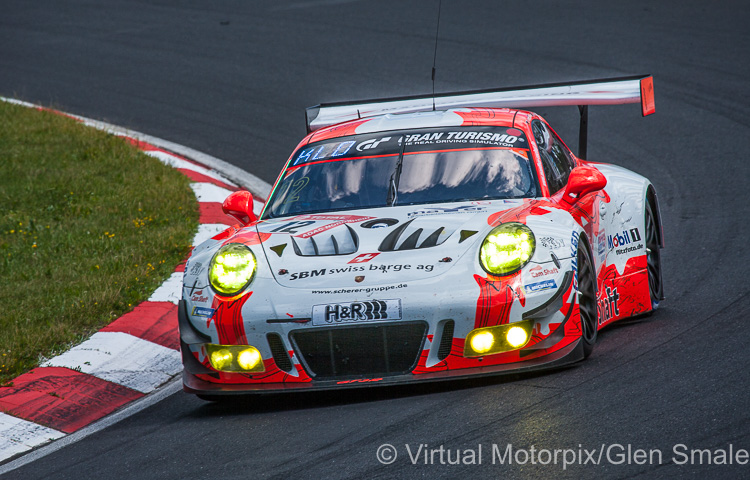 #12 Manthey Racing Porsche 911 GT3 R (17) driven by Matteo Cairoli, Lars Kern, Otto Klohs and Dennis Olsen