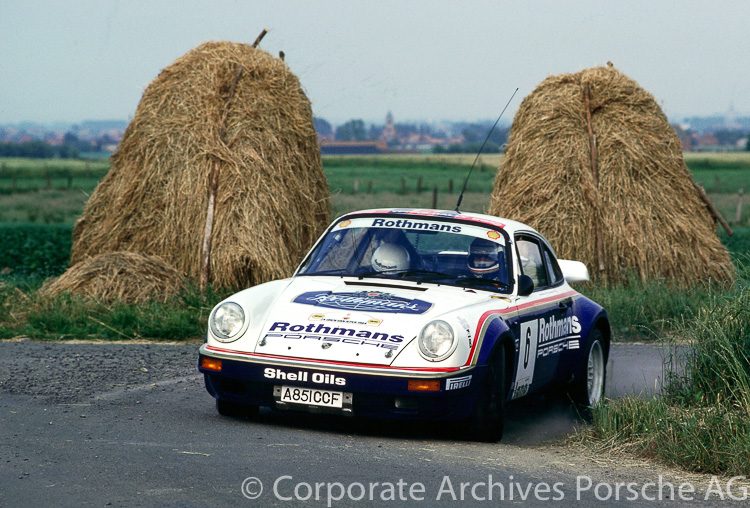 Pauli Toivonen (father of Henri Toivonen) in action during the 1984 24 Hours of Ypres