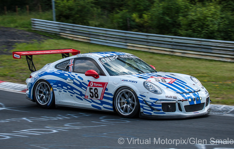 #58 Bonk Motorsport Porsche 911 GT3 Cup driven by Ralf-Peter Bonk, Bill Cameron and Arno Klasen #58 Bonk Motorsport Porsche 911 GT3 Cup driven by Ralf-Peter Bonk, Bill Cameron and Arno Klasen