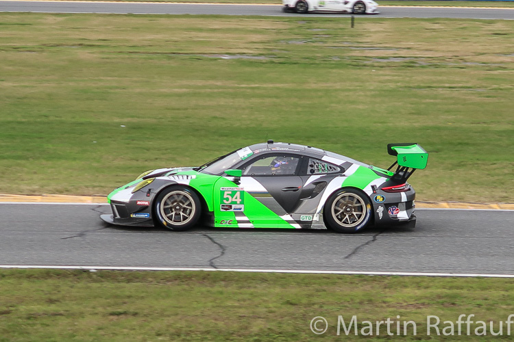 The quickest GTD Porsche was the Black Swan Racing entry driven by Bleekemolen, Estep, Muller and Pappas