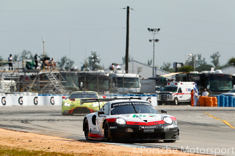 #91 Porsche 911 RSR driven by Gianmaria Bruni and Richard Lietz