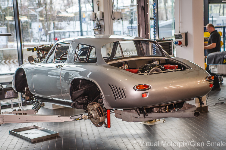 1963 Porsche 356 B Carrera GS/GT ‘Dreikantschaber’ being restored in the Museum Workshop in Stuttgart