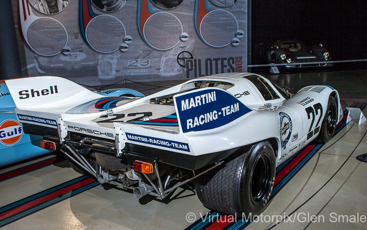 Special display featuring several of Porsche’s winning cars at the ACO Museum, Le Mans