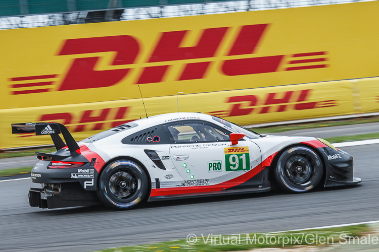 #91 Porsche 911 RSR driven by Richard Lietz and Frédéric Makowiecki