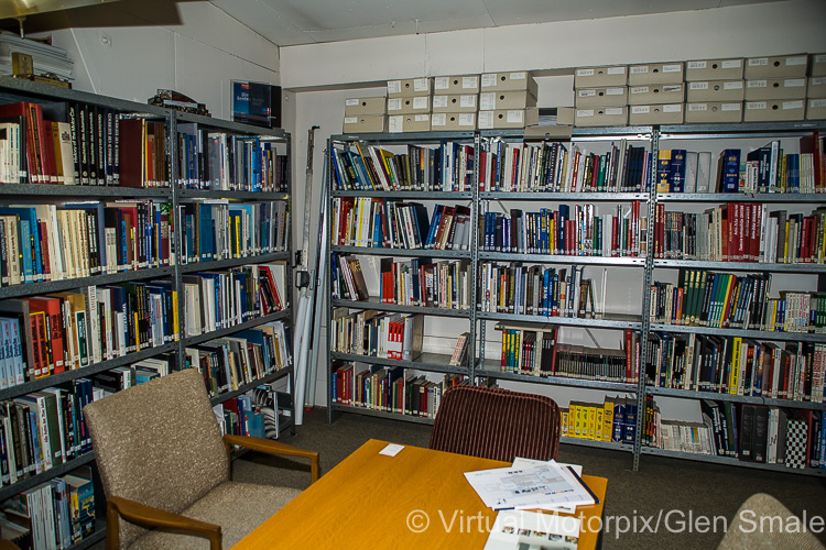 The old Archive upstairs in the Werk 3 building