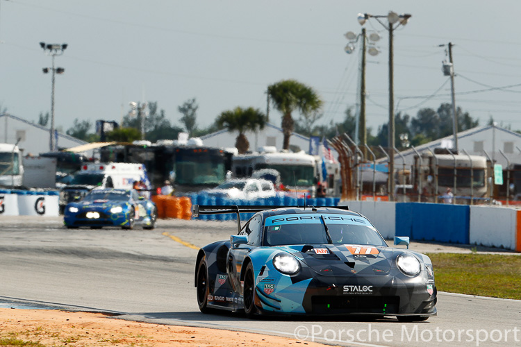 #77 Dempsey Proton Racing Porsche 911 RSR driven by Christian Ried, Matt Campbell and Julien Andlauer