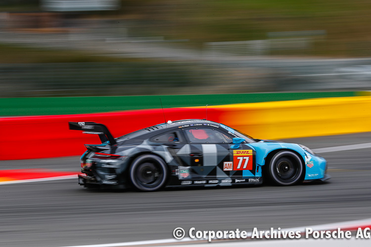 The #77 Dempsey-Proton Racing Porsche 911 RSR will be driven by Matt Campbell, Christian Ried and Jaxon Evans