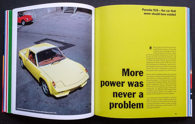 50 Years Porsche 914 by Jürgen Lewandowski, published by Delius Klasing Verlag – © Virtual Motorpix/Glen Smale