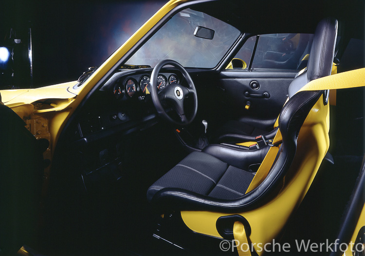 1996 Porsche 911 Carrera RS 3.8 Coupé interior