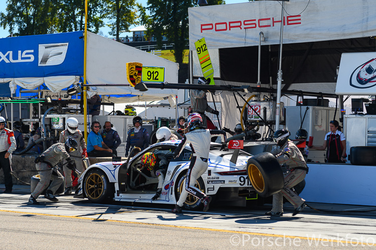 #912 Porsche 911 RSR driven by Laurens Vanthoor, Earl Bamber and Mathieu Jaminet