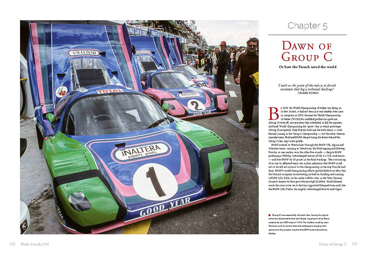 Works Porsche 956 - The Definitive History: by Serge Vanbockryck - © Porter Press International