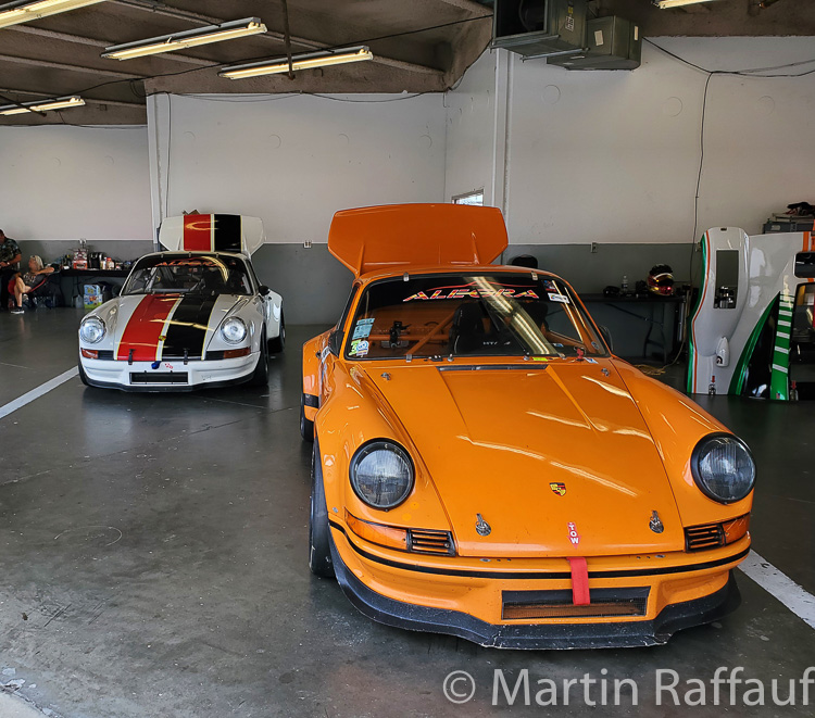 The originals are too valuable to race, here are two 1973 RSR replicas