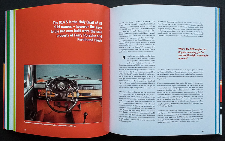 50 Years Porsche 914 by Jürgen Lewandowski, published by Delius Klasing Verlag – © Virtual Motorpix/Glen Smale