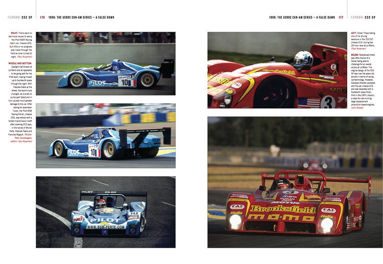 Ferrari 333 SP – A Pictorial History 1993-2003: by Terry O’Neil © Dalton Watson Fine Books