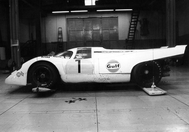 This test vehicle, recently returned from pre-season testing at Daytona in November 1969